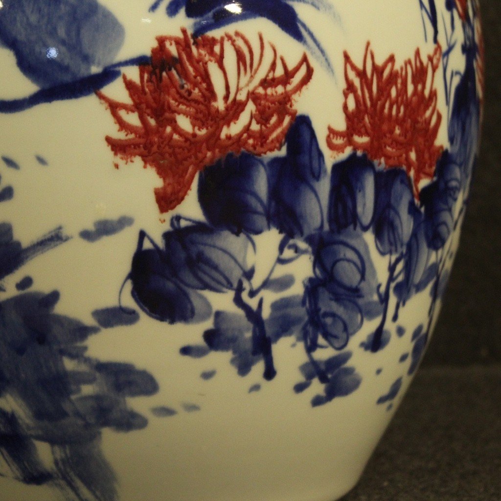 Vaso cinese in ceramica dipinta -photo-2