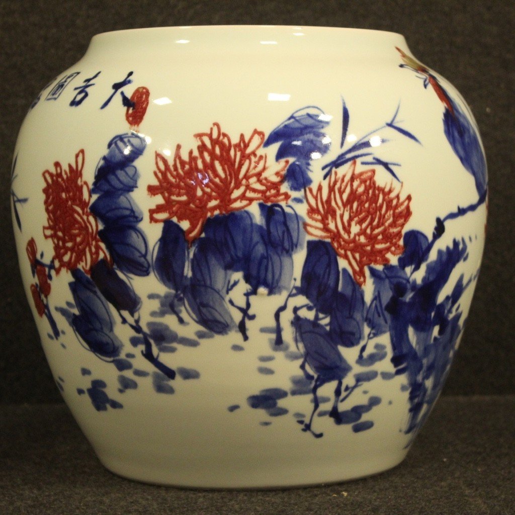 Vaso cinese in ceramica dipinta -photo-4