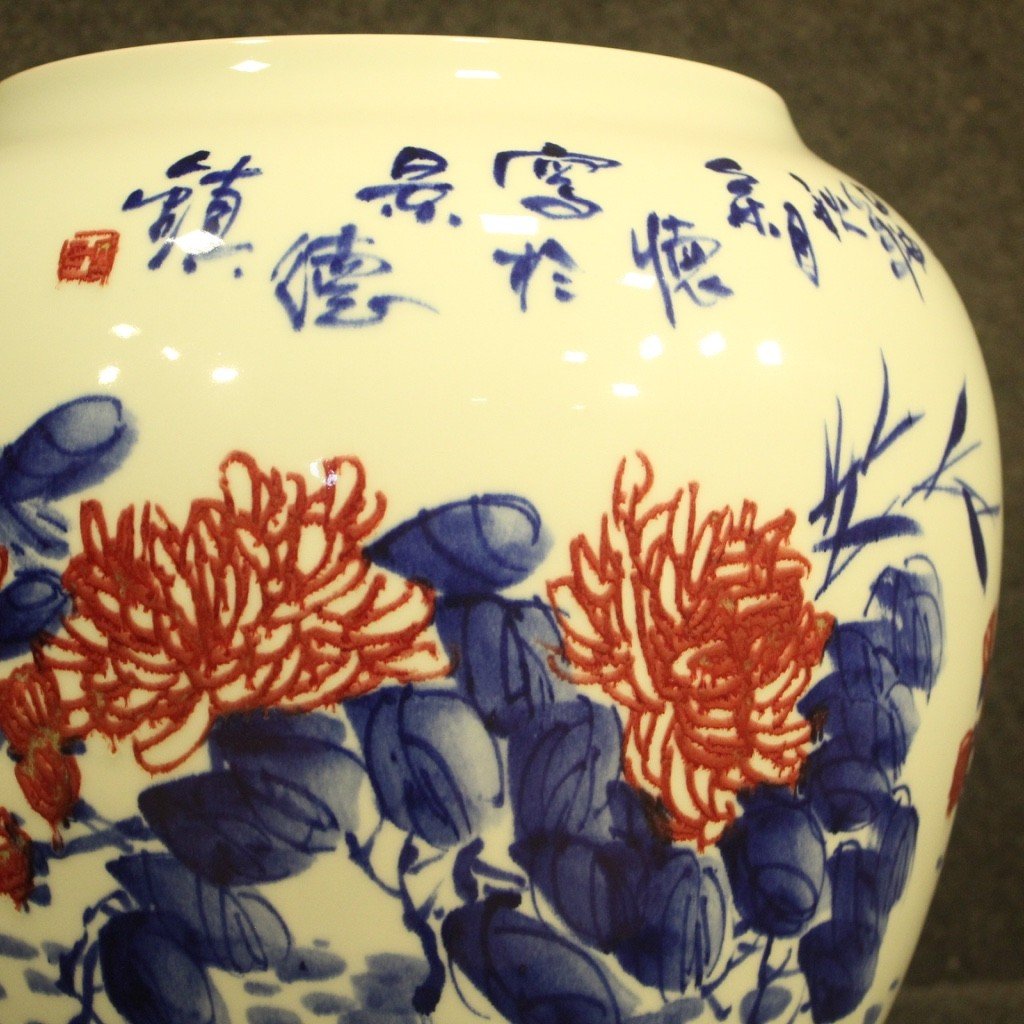 Vaso cinese in ceramica dipinta -photo-6