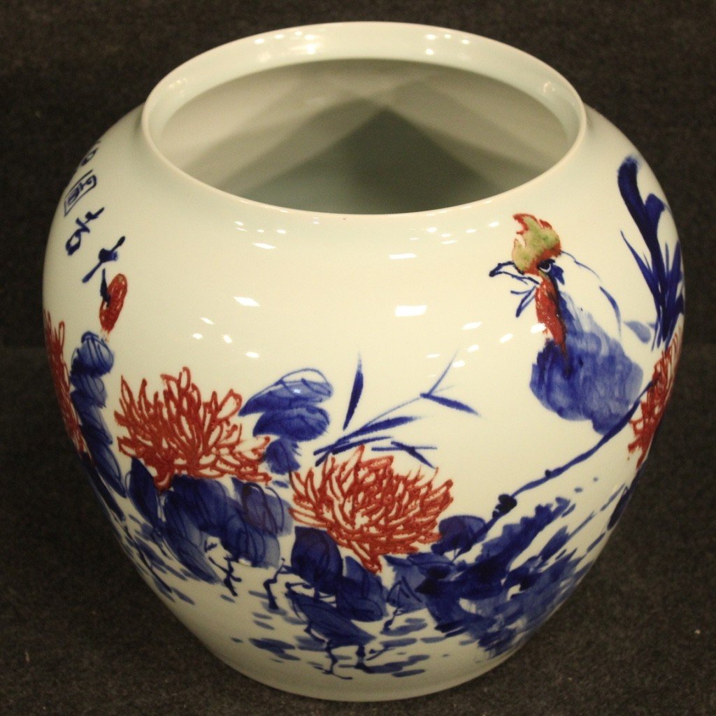 Vaso cinese in ceramica dipinta -photo-7