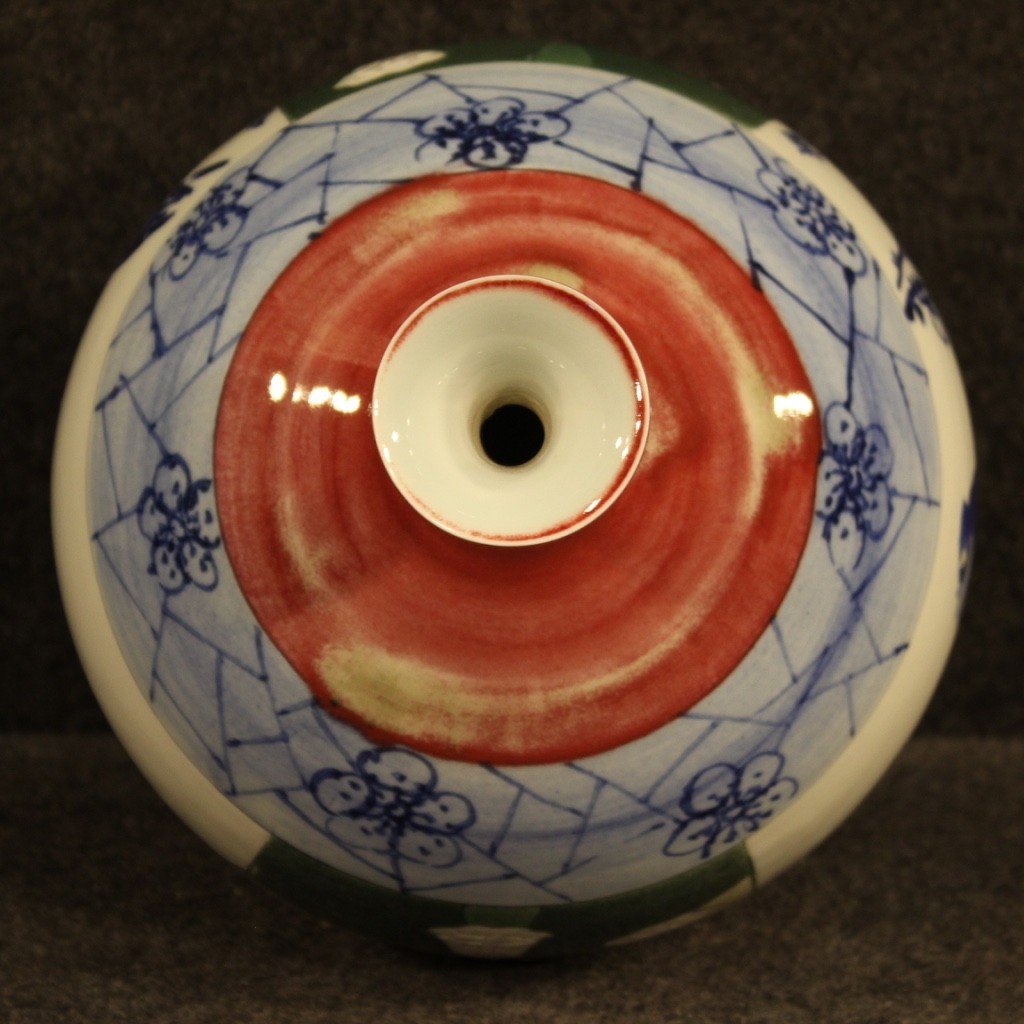 Vaso cinese in ceramica dipinta-photo-4