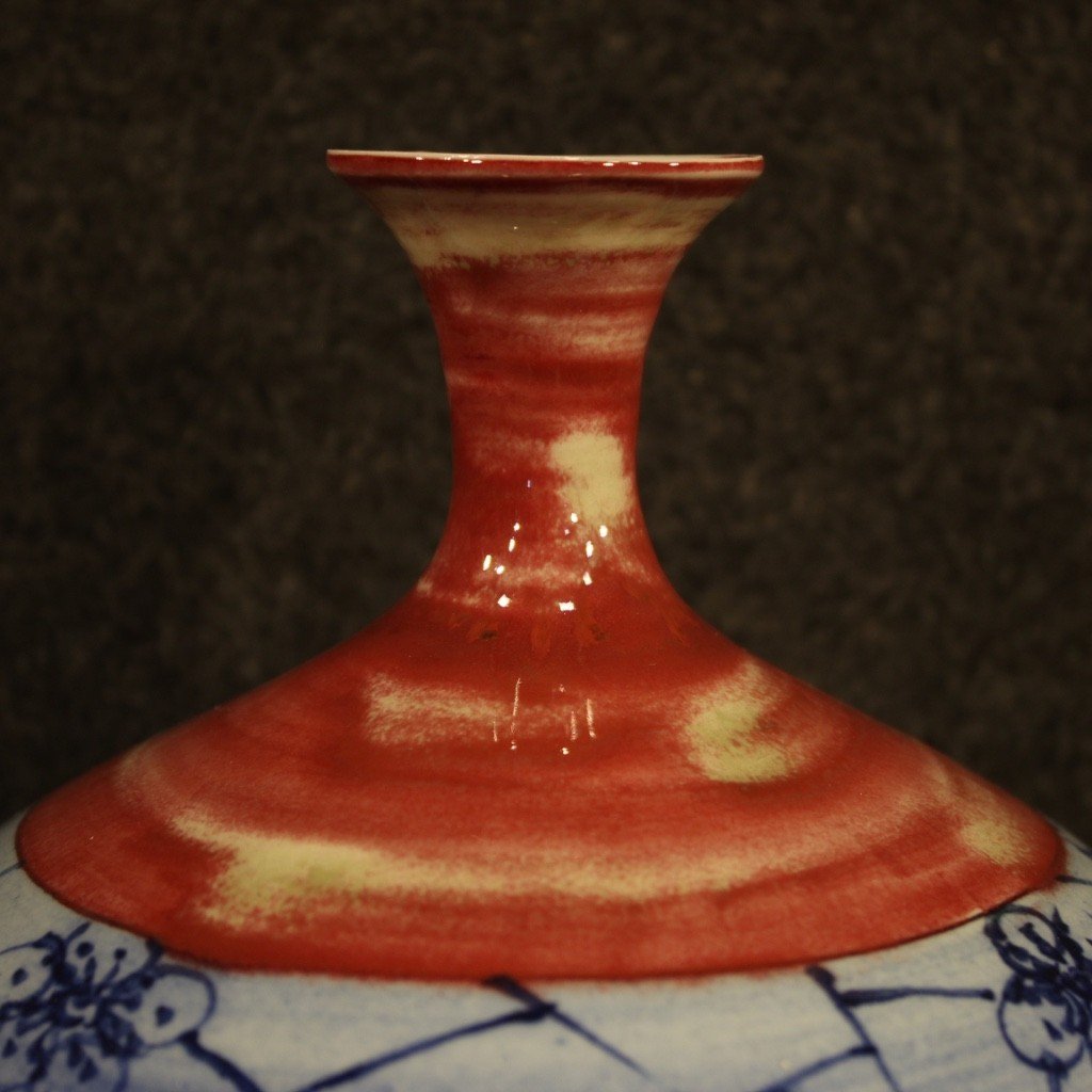 Vaso cinese in ceramica dipinta-photo-5