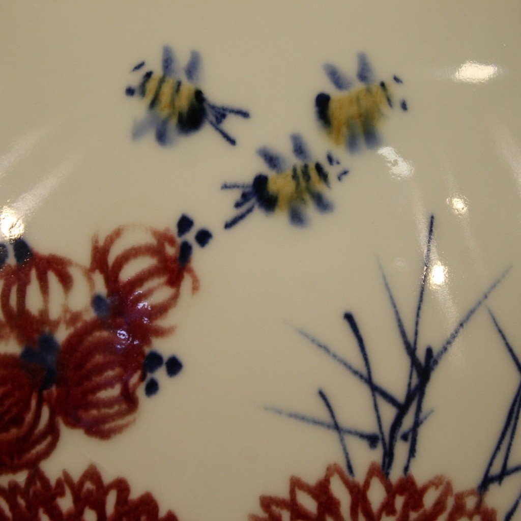 Vaso cinese in ceramica dipinta-photo-3
