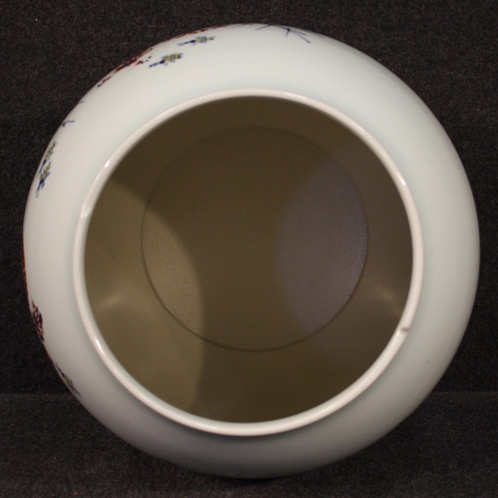 Vaso cinese in ceramica dipinta-photo-5