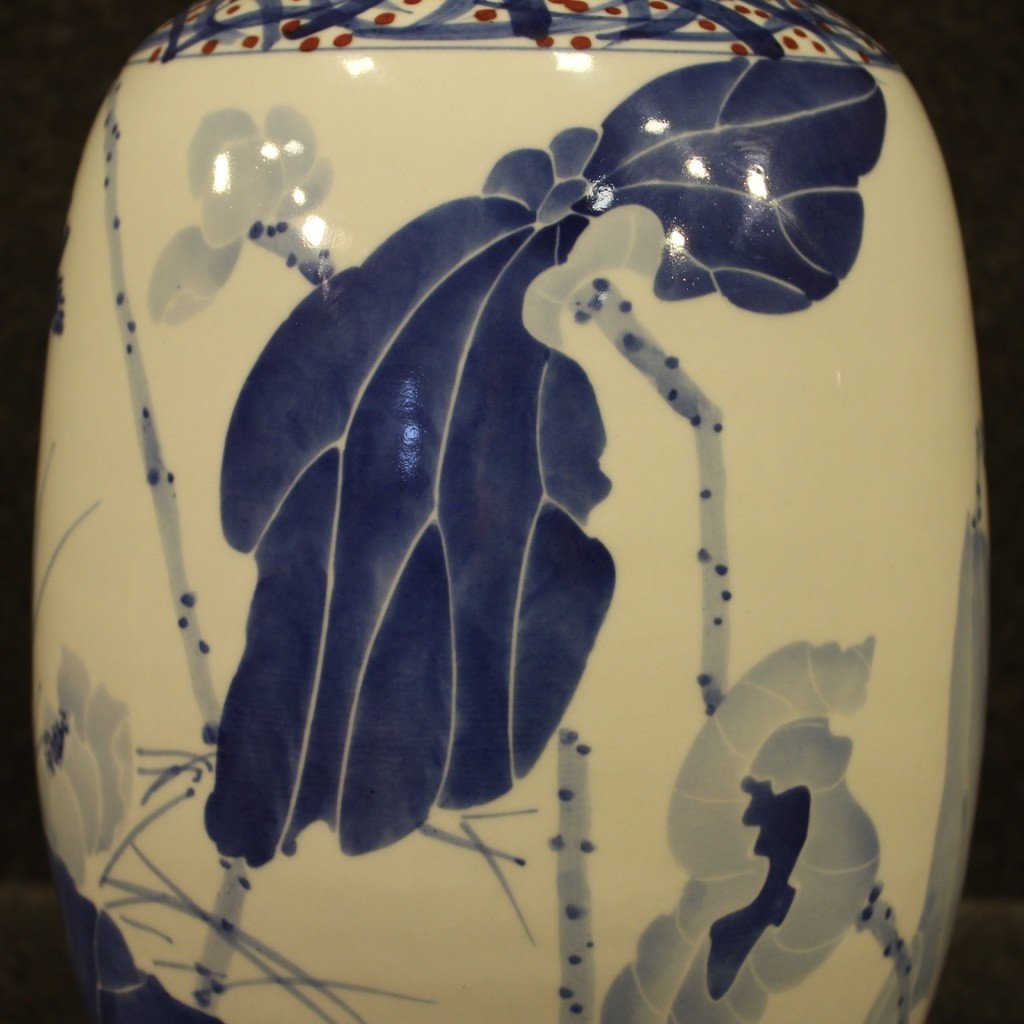 Vaso cinese in ceramica dipinta-photo-7