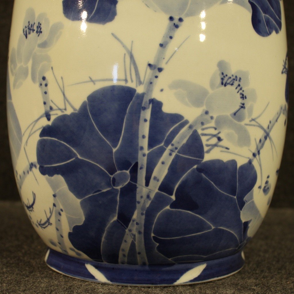 Vaso cinese in ceramica dipinta-photo-8