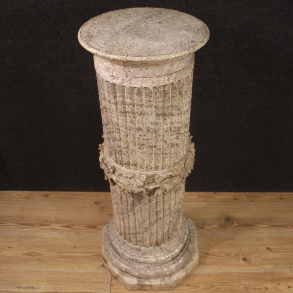 Grande colonna in alabastro del XX secolo-photo-1