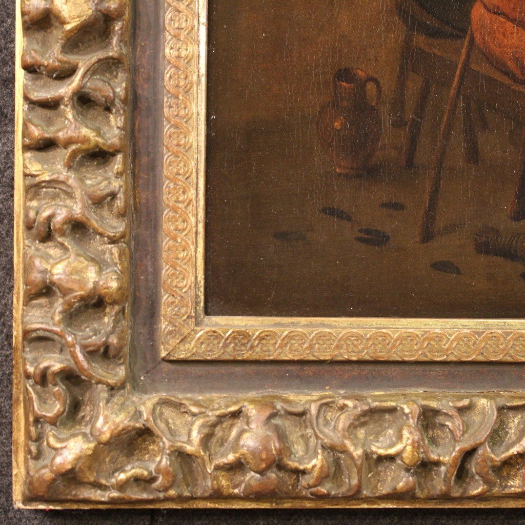 Interno fiammingo della seconda metà del XVII secolo-photo-7