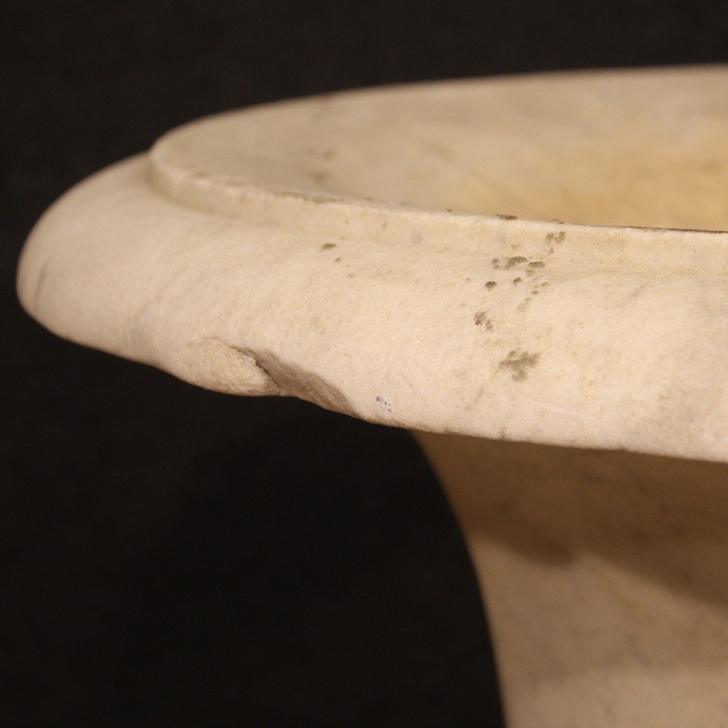 Antico vaso mediceo in marmo del XIX secolo-photo-5