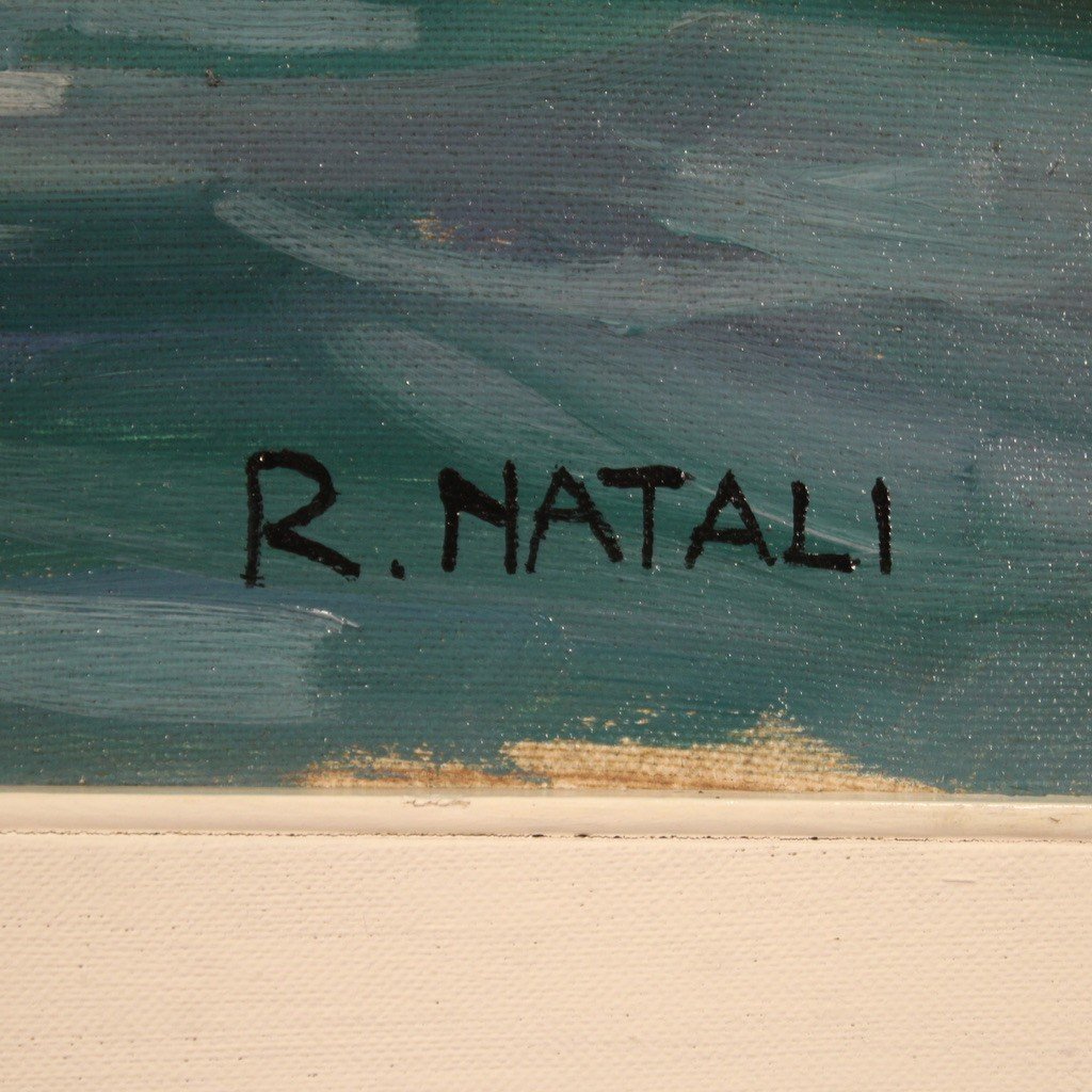 Paesaggio firmato R. Natali anni 50’-photo-1