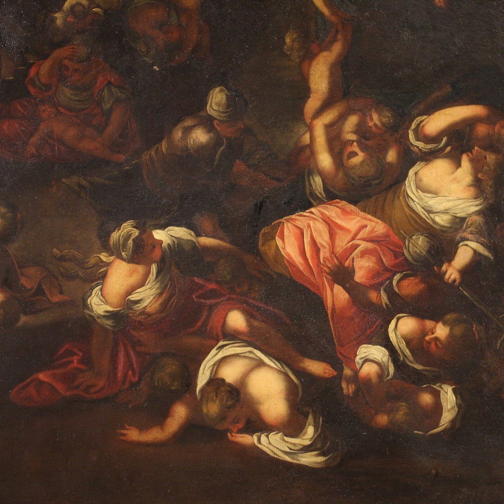 Grande quadro del XVII secolo, la strage degli innocenti-photo-1
