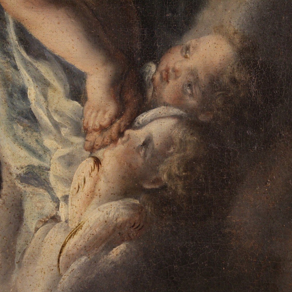 Grande quadro del XVIII secolo, Sant'Antonio di Padova-photo-5