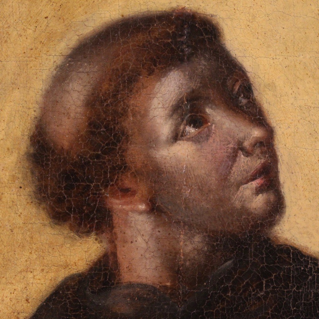 Grande quadro del XVIII secolo, Sant'Antonio di Padova-photo-6