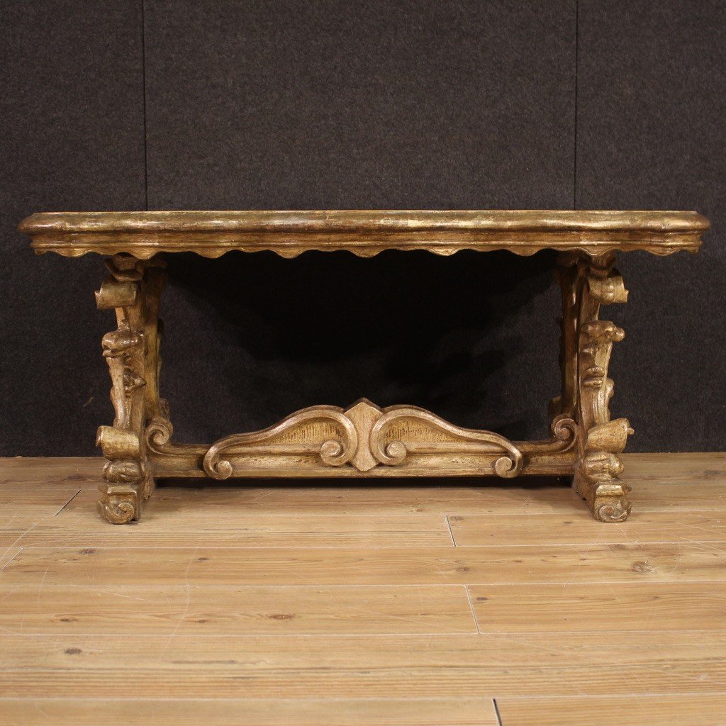 Tavolino veneziano in legno laccato anni 50'-photo-6