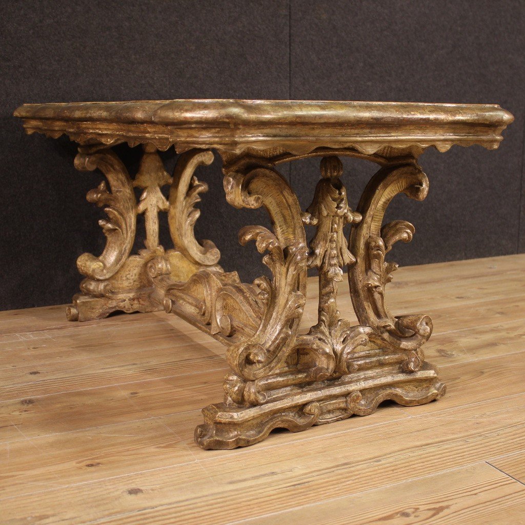 Tavolino veneziano in legno laccato anni 50'-photo-7