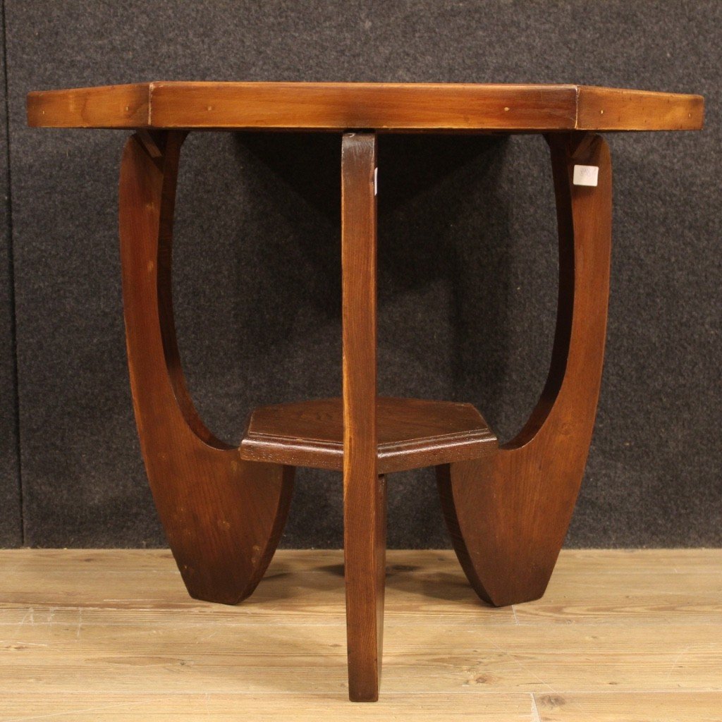 Tavolino francese in legno del XX secolo-photo-2