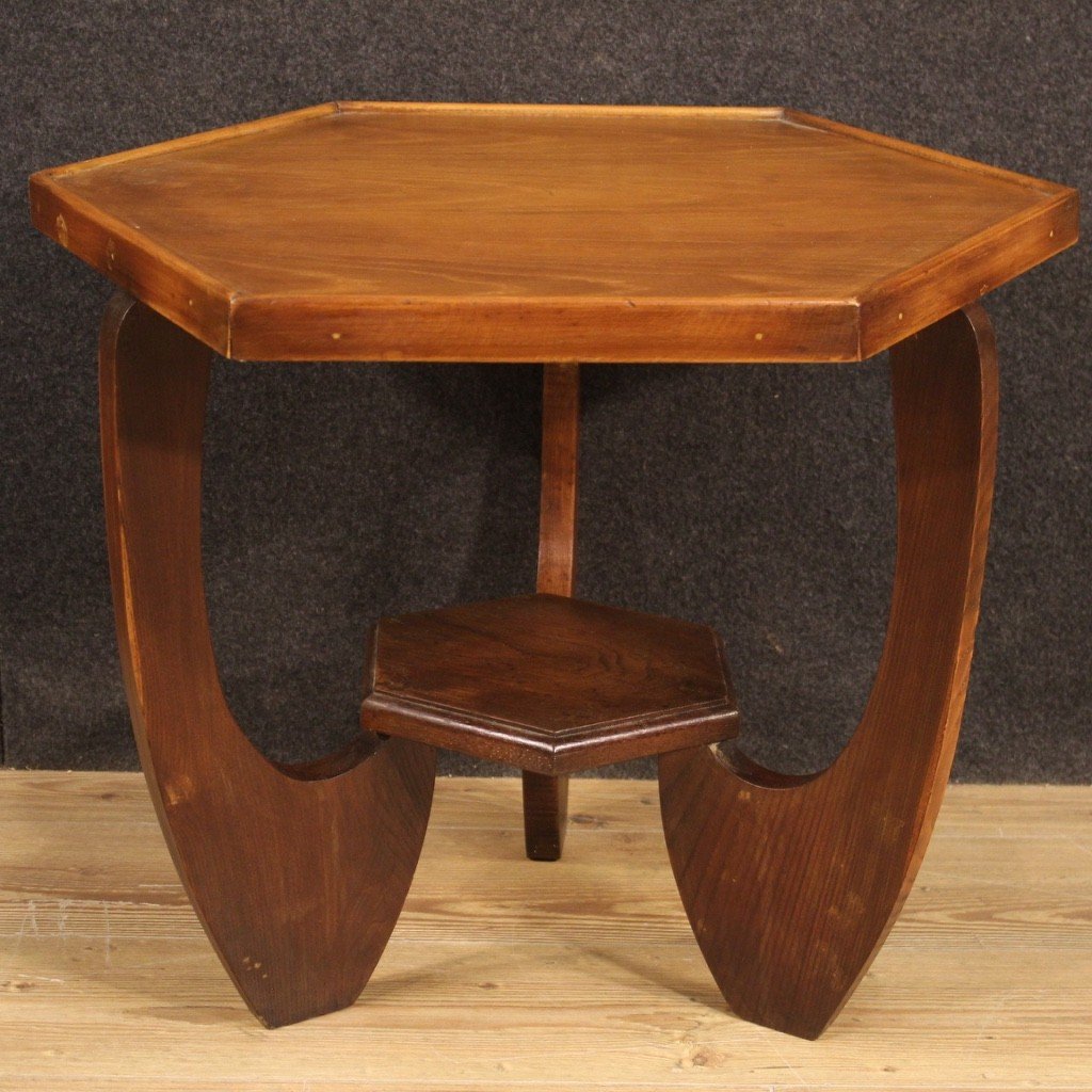Tavolino francese in legno del XX secolo-photo-3