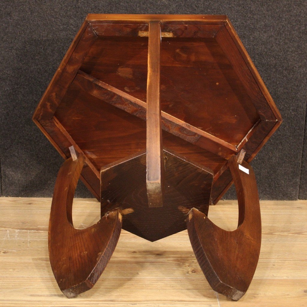 Tavolino francese in legno del XX secolo-photo-6