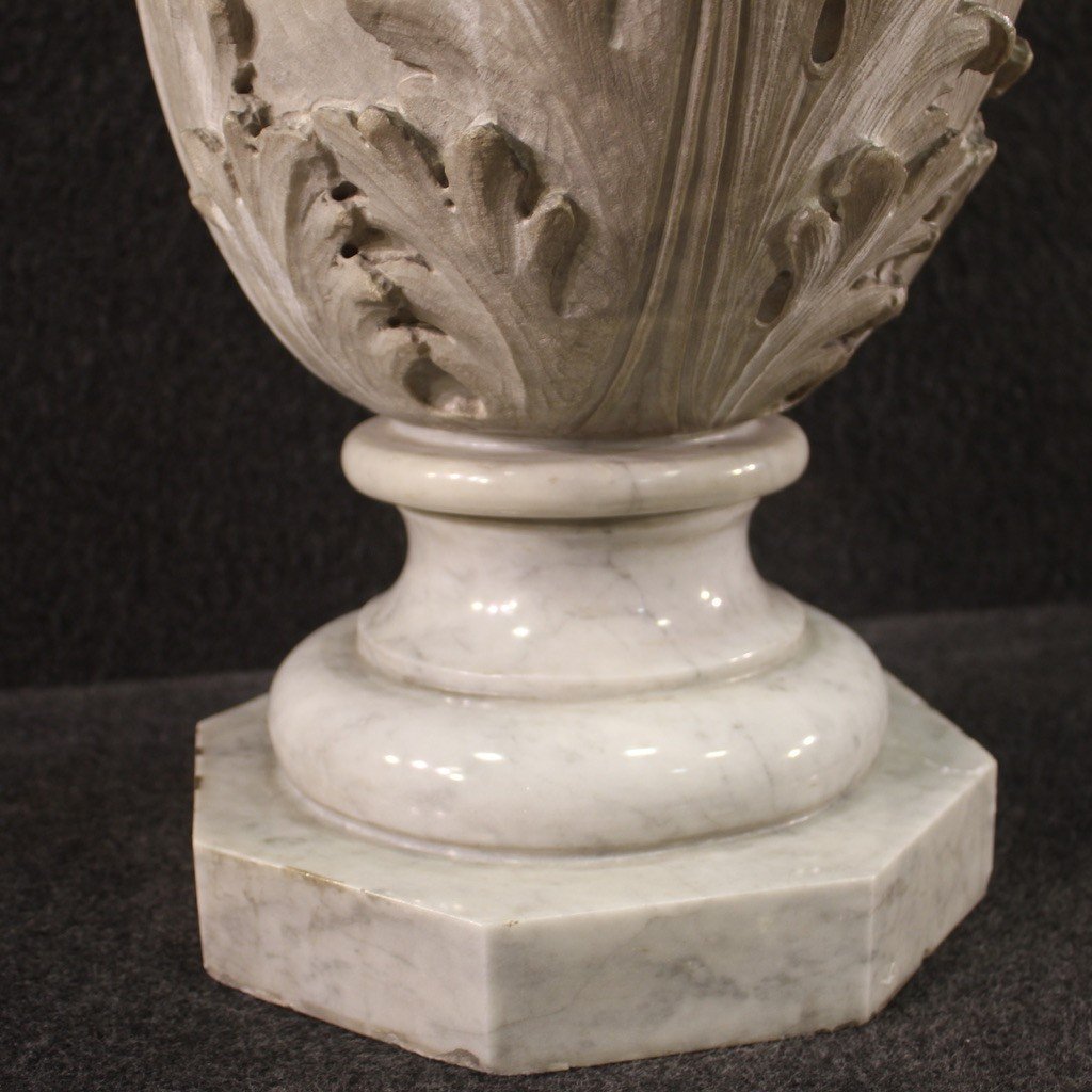 Grande vaso in marmo del XIX secolo-photo-7