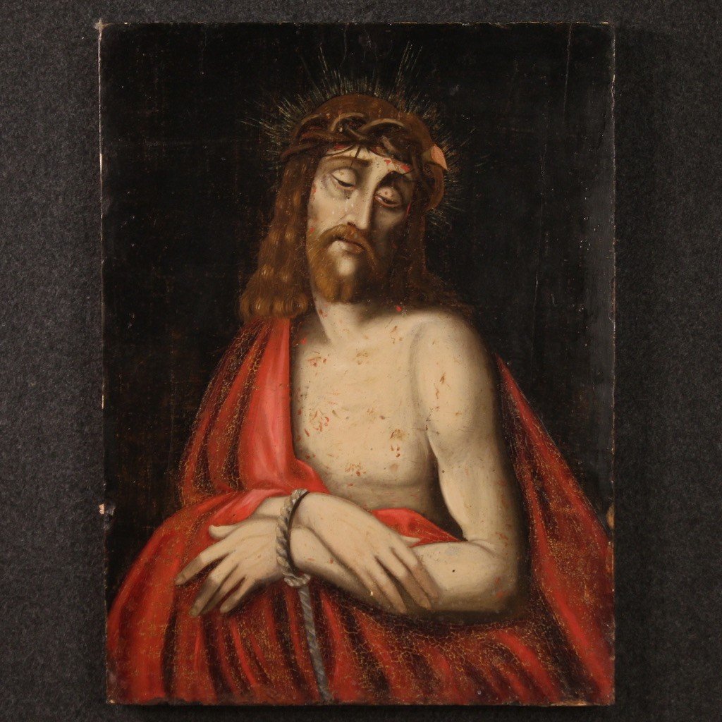 Dipinto religioso del XVIII secolo, Ecce Homo-photo-2