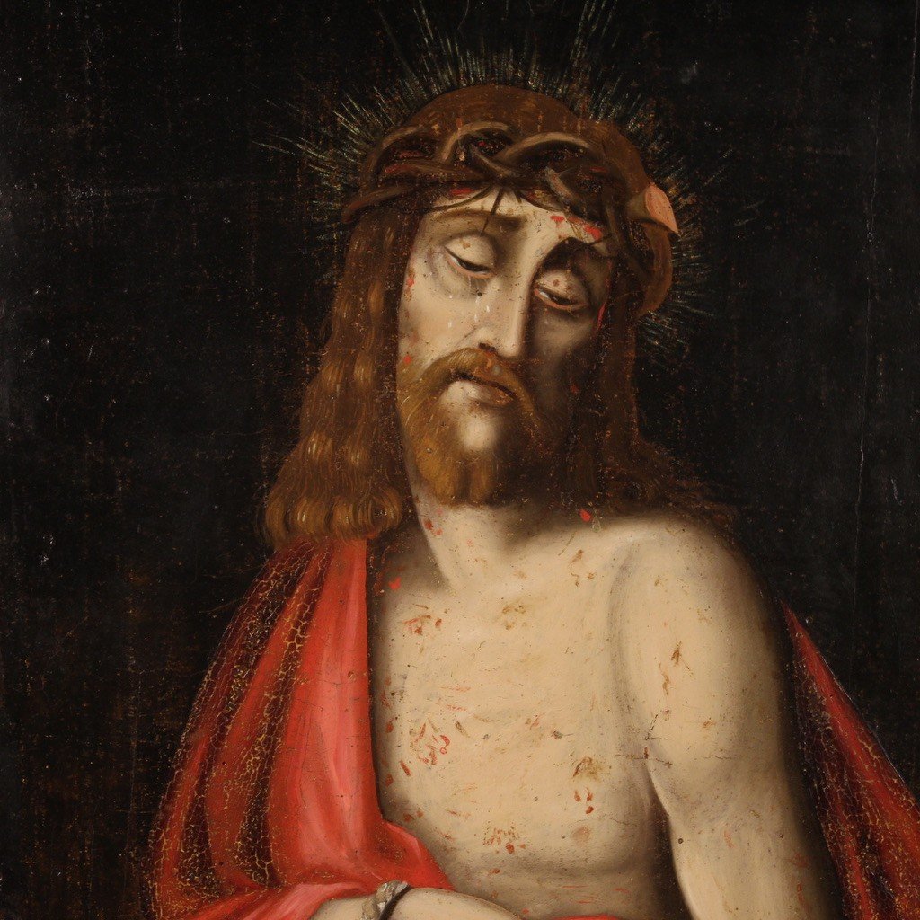Dipinto religioso del XVIII secolo, Ecce Homo-photo-4
