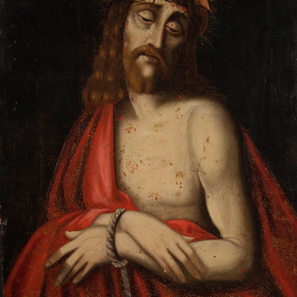 Dipinto religioso del XVIII secolo, Ecce Homo-photo-1