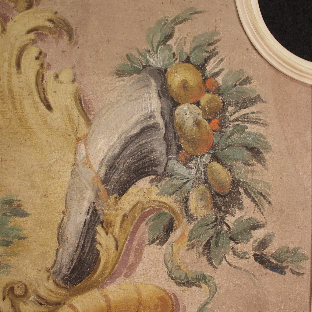 Dipinto italiano tempera della seconda metà del XVIII secolo-photo-7