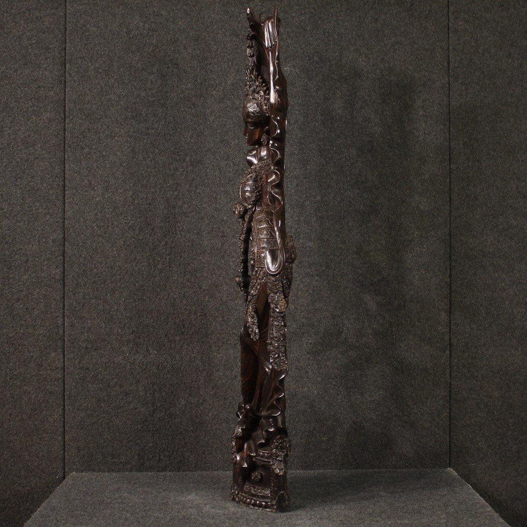 Scultura indonesiana Danzatrice del XX secolo-photo-2