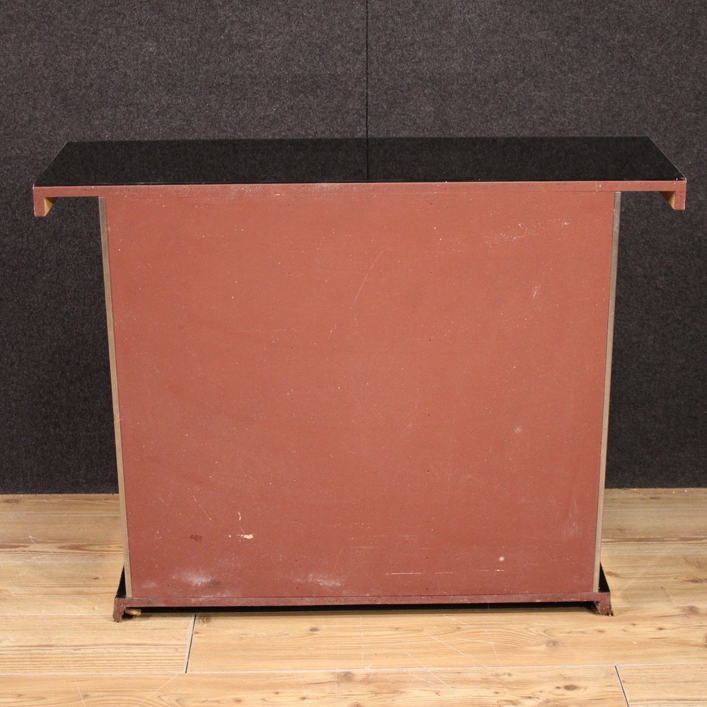 Console a specchio design italiano anni 70'-photo-4