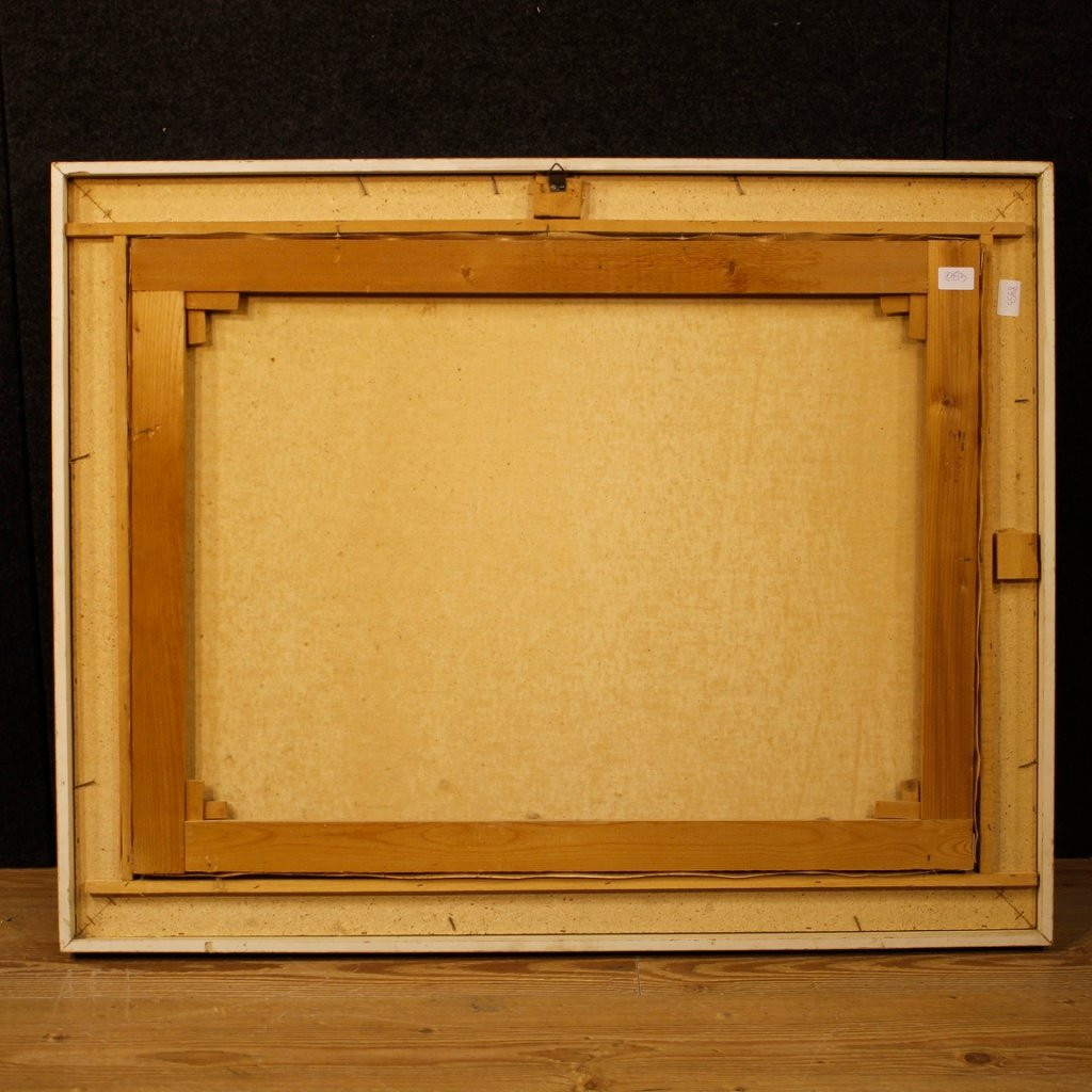 Quadro italiano marina firmata del XX secolo-photo-1