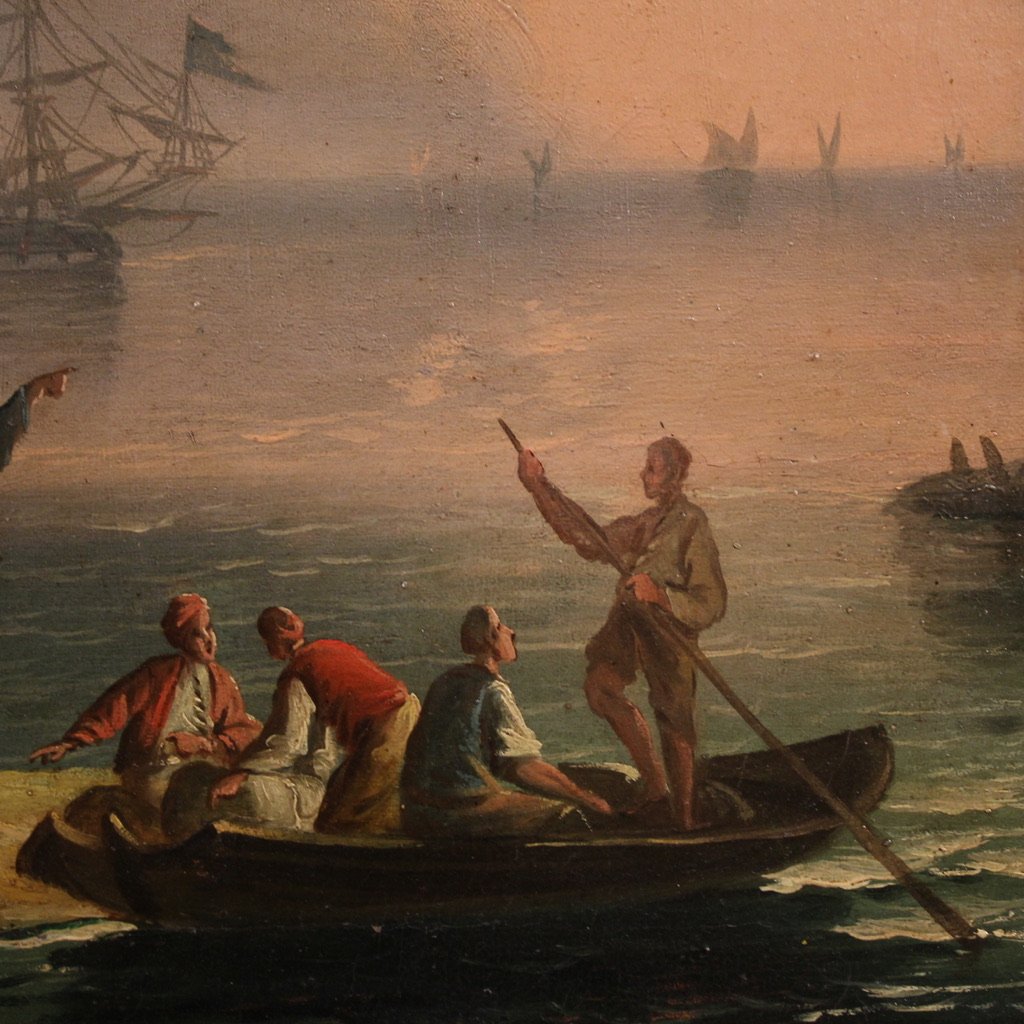 Grande marina italiana del XVIII secolo-photo-6