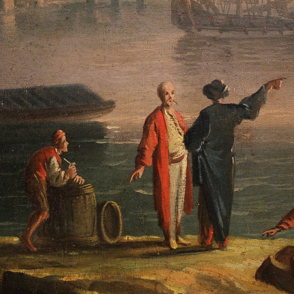 Grande marina italiana del XVIII secolo-photo-8