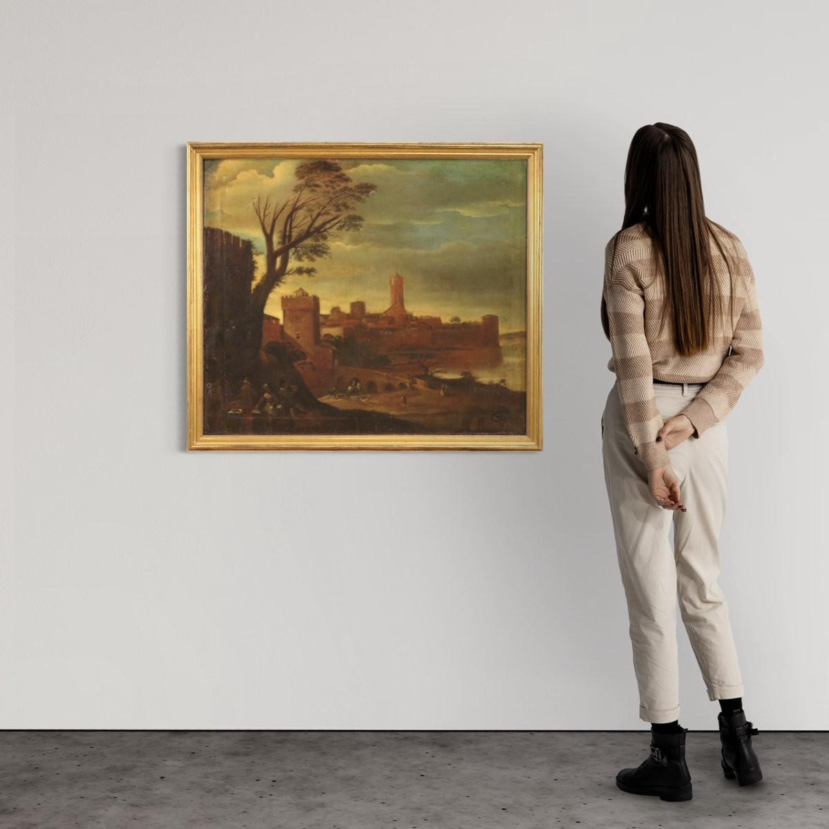 Quadro paesaggio del XVII secolo-photo-2