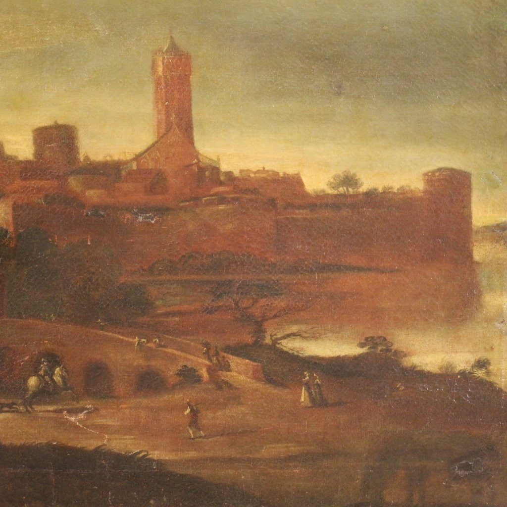 Quadro paesaggio del XVII secolo-photo-1