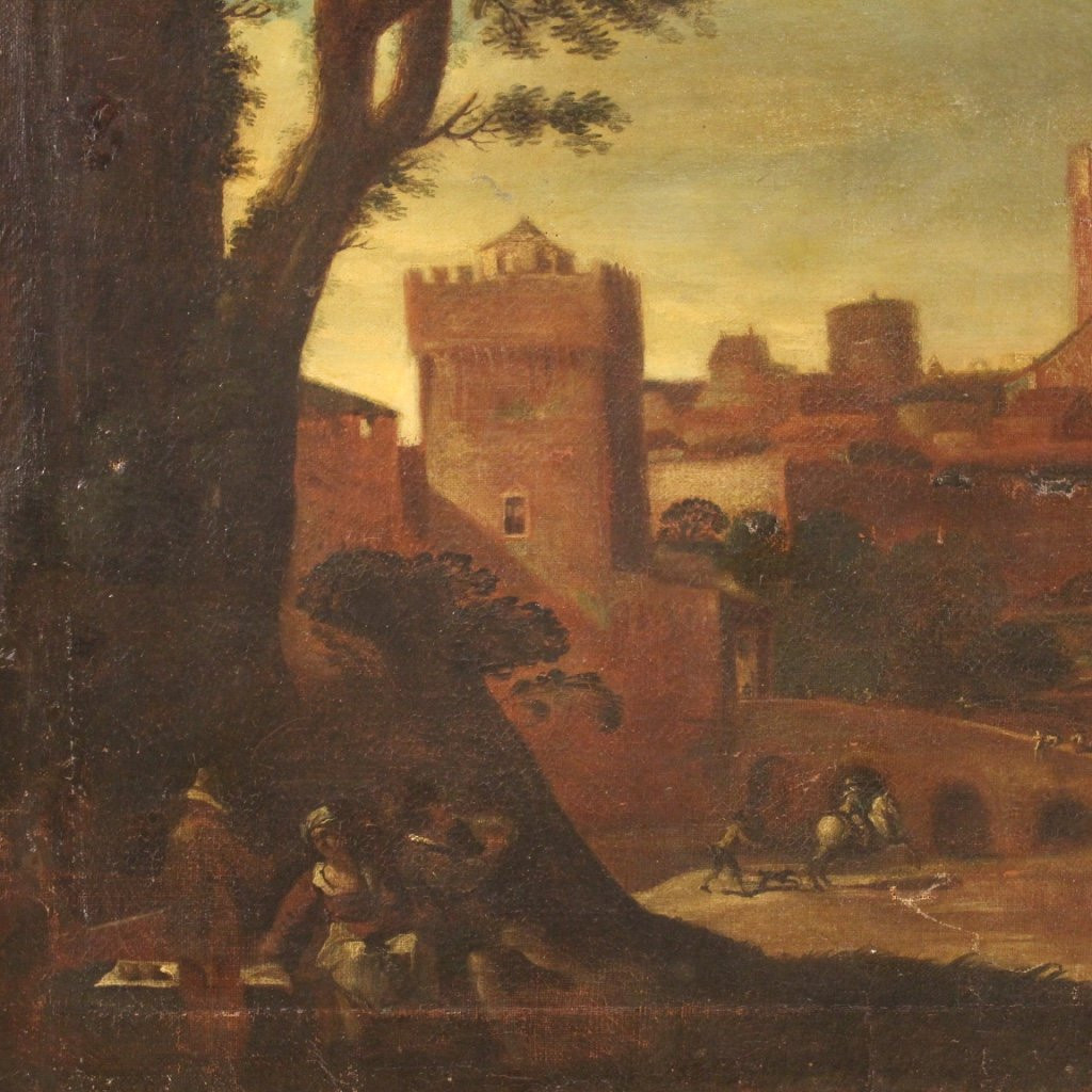 Quadro paesaggio del XVII secolo-photo-2
