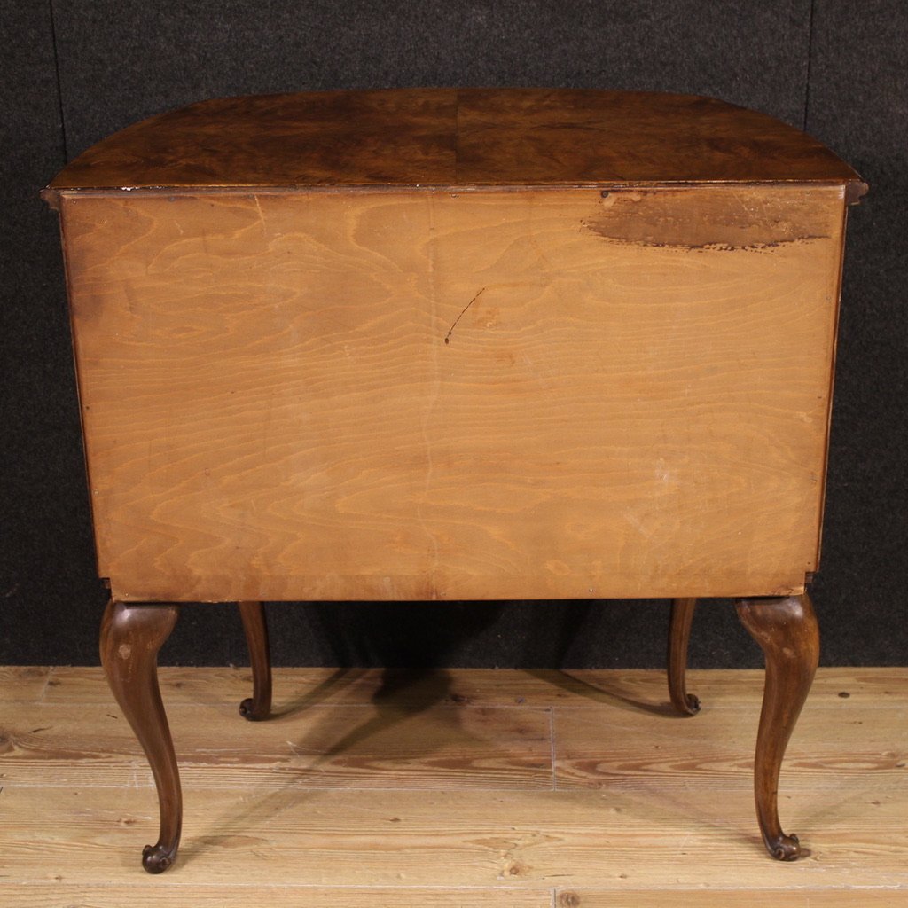 Piccola credenza a mezzaluna del XX secolo-photo-2