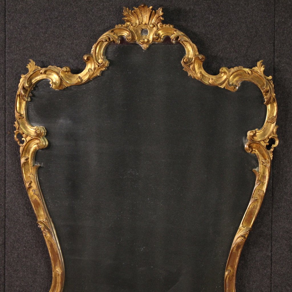 Grande specchiera italiana del XX secolo-photo-3