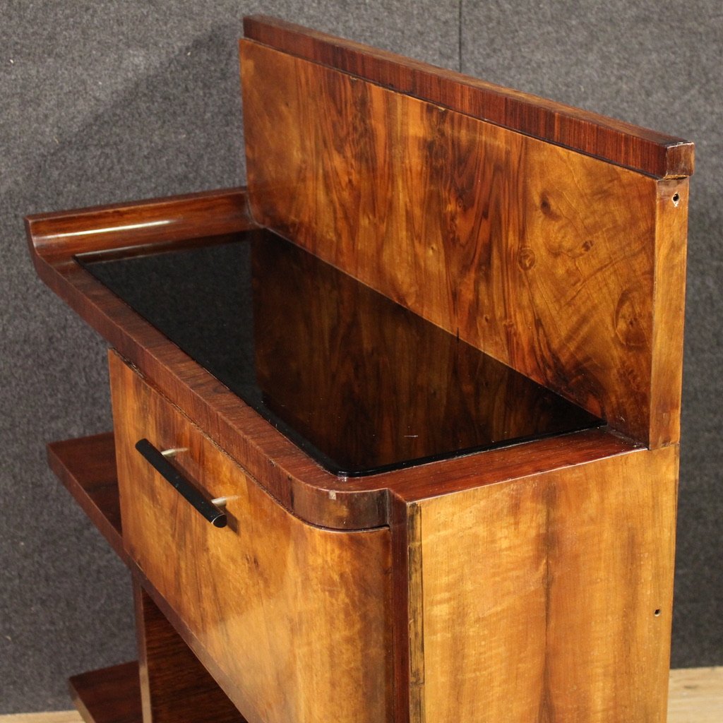 Mobiletto italiano in stile Art Deco del XX secolo-photo-1