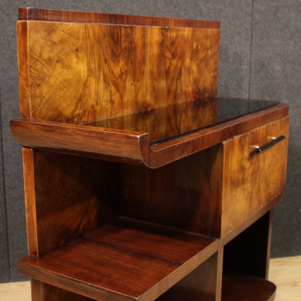 Mobiletto italiano in stile Art Deco del XX secolo-photo-6