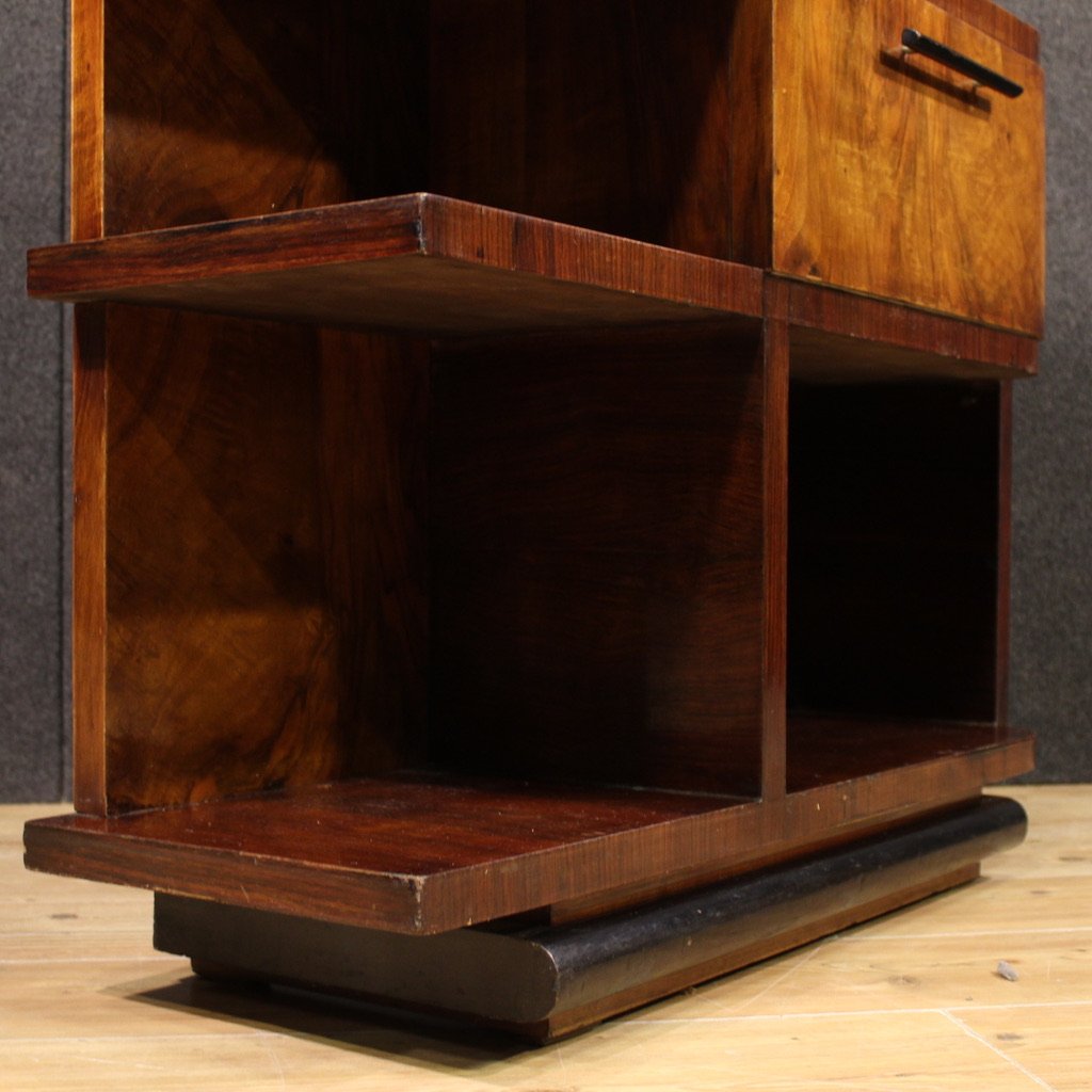 Mobiletto italiano in stile Art Deco del XX secolo-photo-7
