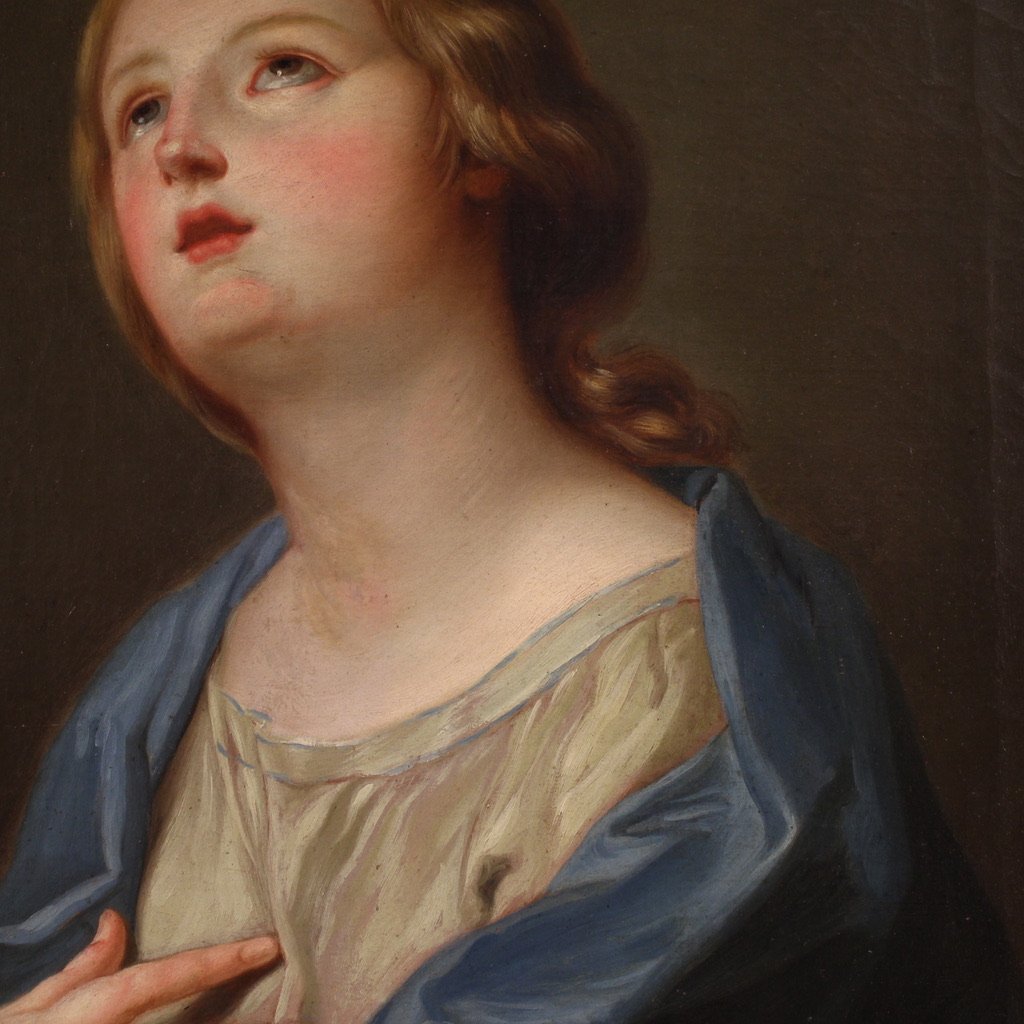 Dipinto italiano del XIX secolo, Madonna orante-photo-6