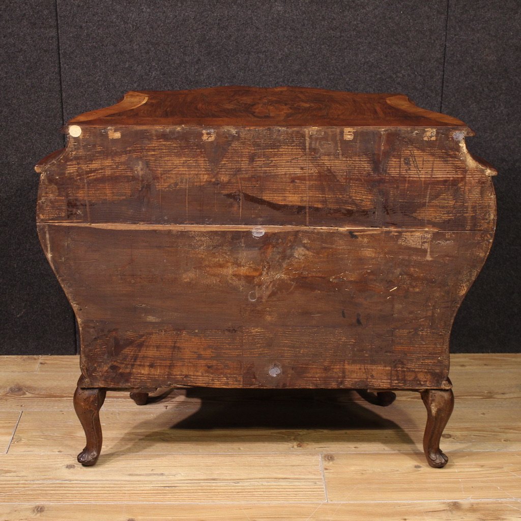 Comò veneto in legno del XX secolo-photo-1