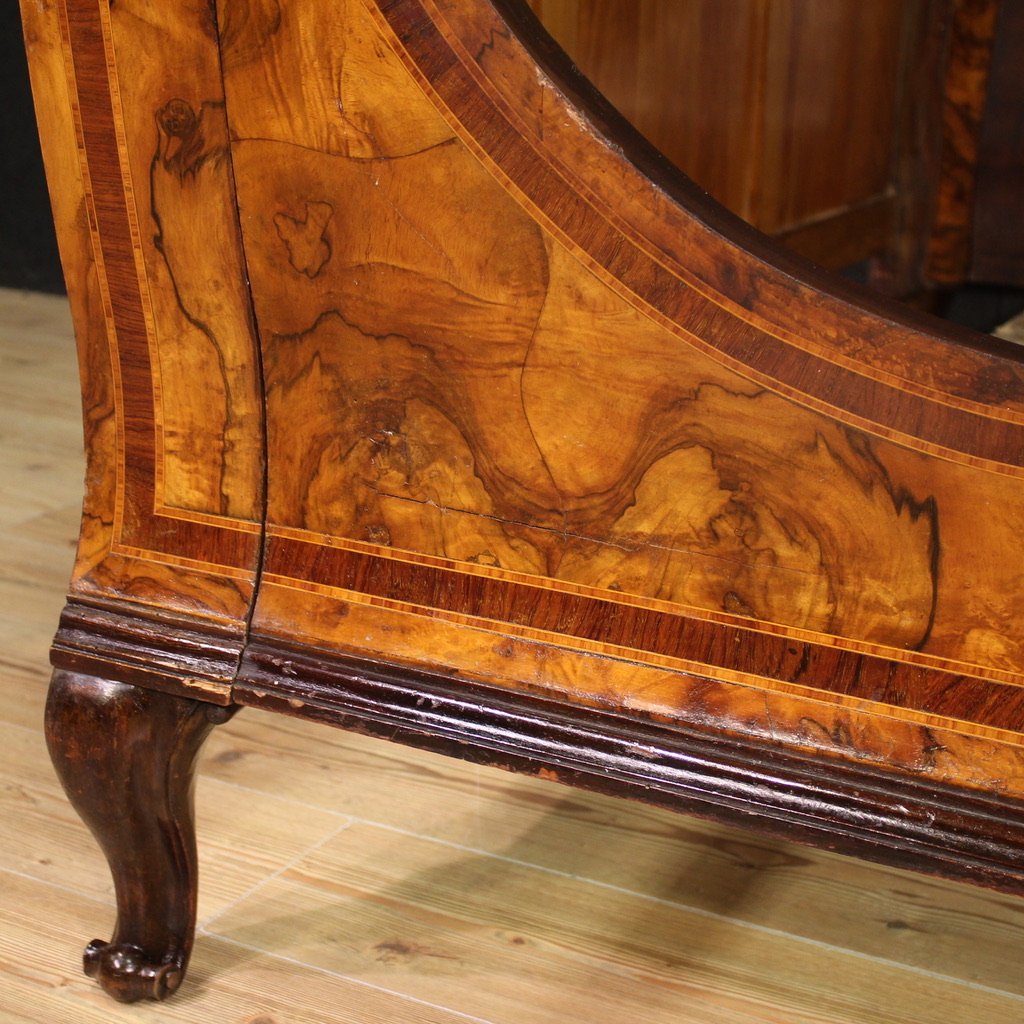 Letto matrimoniale lombardo in stile Luigi XV del XX secolo-photo-5
