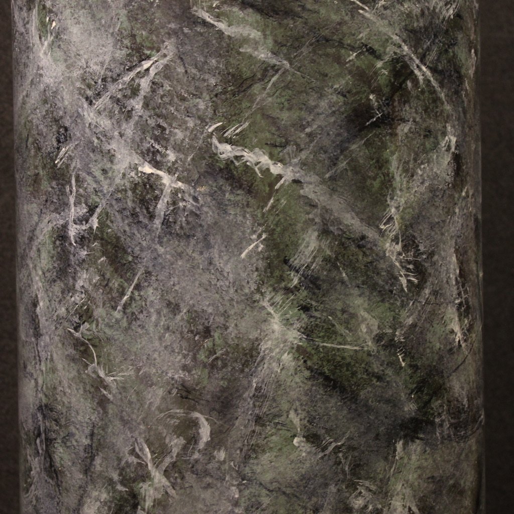 Colonna italiana laccata e dipinta del XX secolo-photo-4