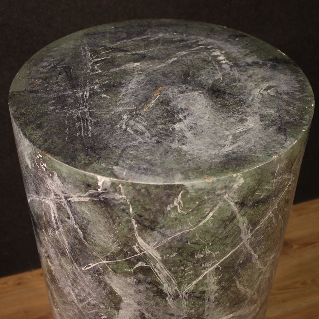 Colonna italiana laccata e dipinta del XX secolo-photo-6
