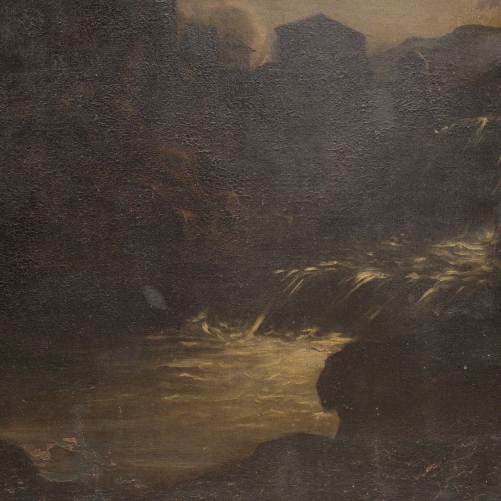 Grande quadro italiano del XVII secolo, San Giovanni Battista-photo-7