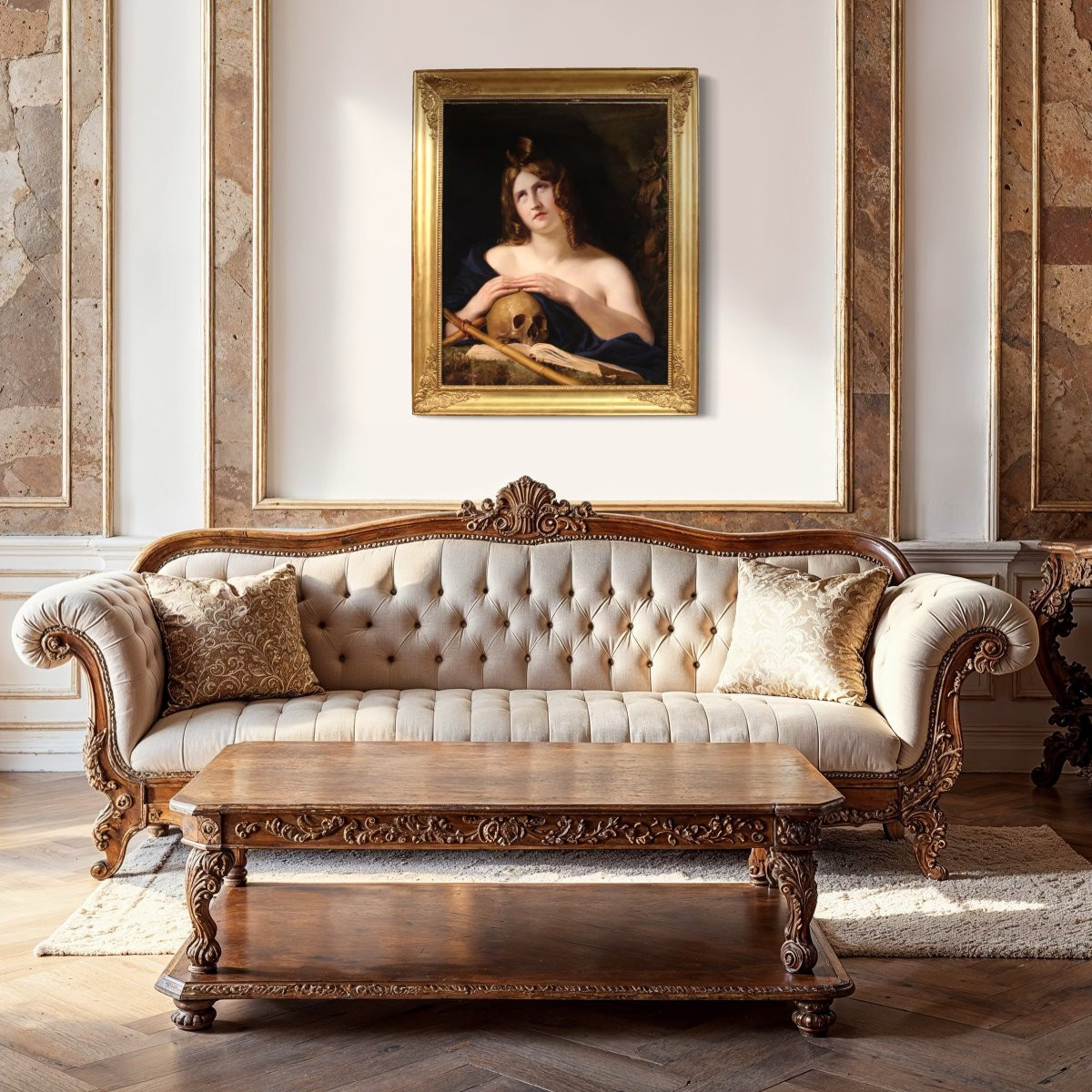 Grande quadro del XIX secolo, Maria Maddalena-photo-1