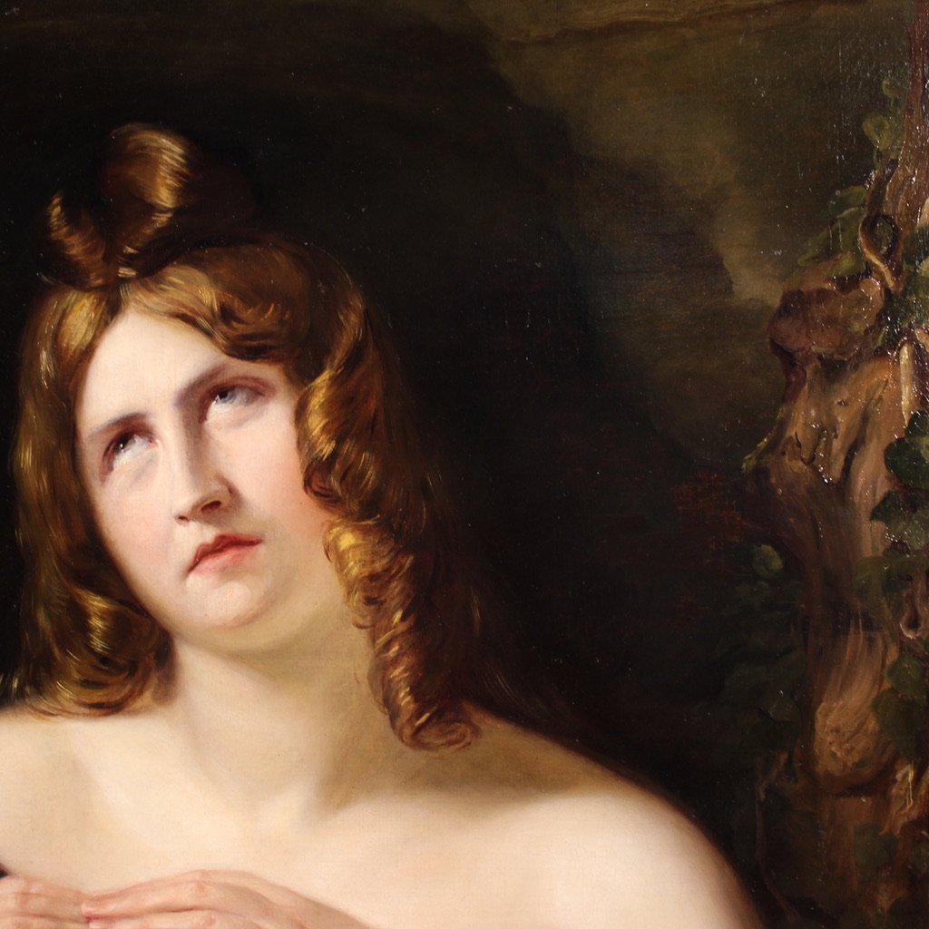 Grande quadro del XIX secolo, Maria Maddalena-photo-7