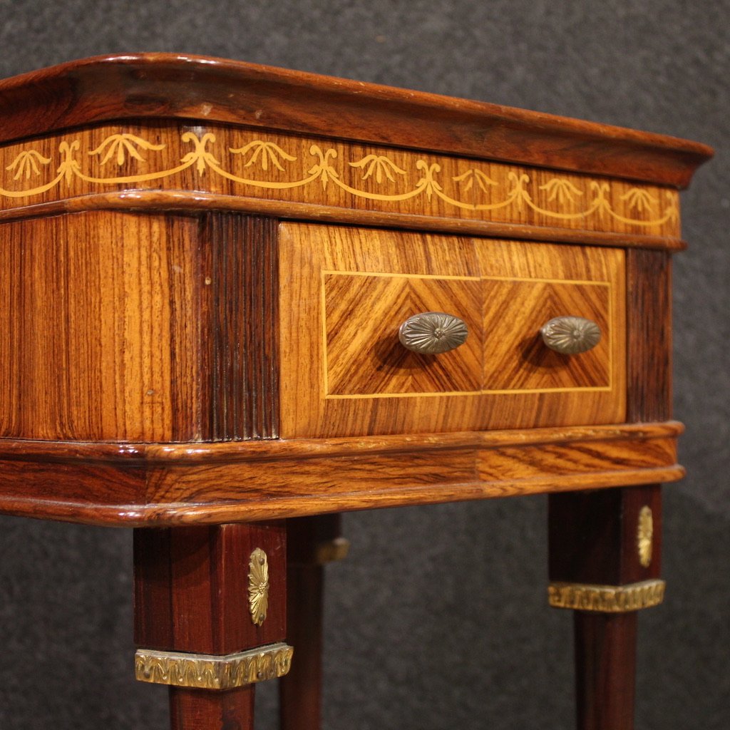 Coppia di comodini italiani anni 60-photo-4