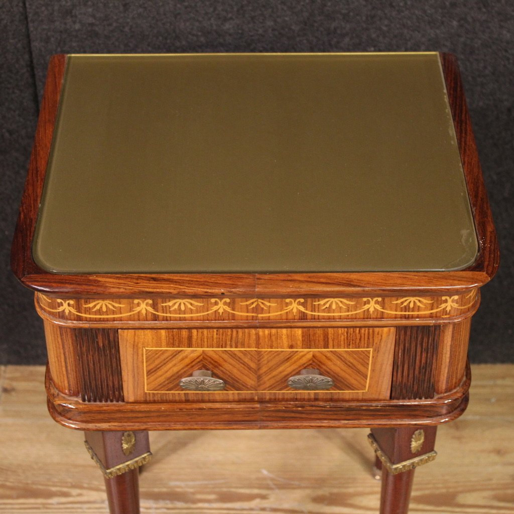 Coppia di comodini italiani anni 60-photo-3